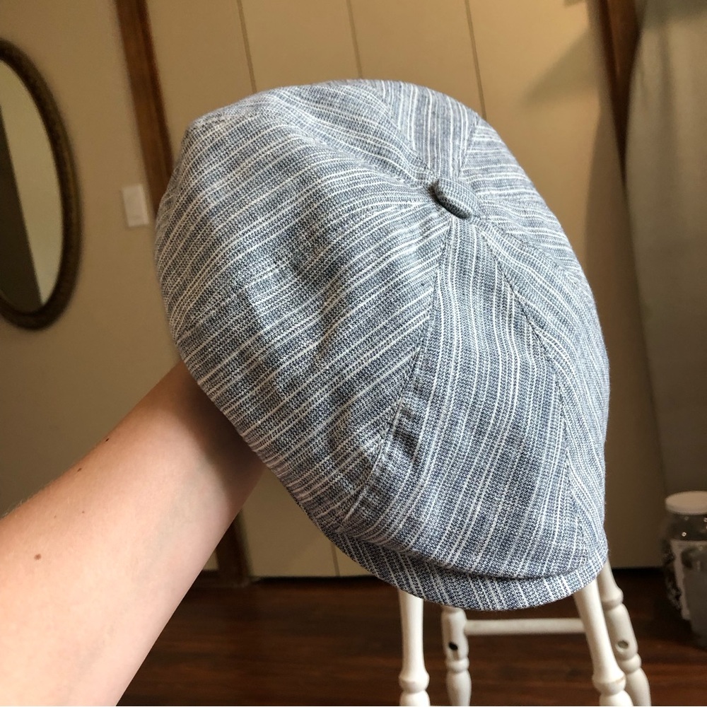 Linen Hat for Summer, Peaky Blinders Gatsby Baker Boy Irish Flat Cap